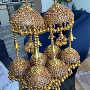 Decorative Gold Hanging Kalira (ONE PC)